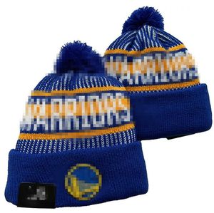 2023 Golden States Warriors Beanie Baseball North American Team Side Patch Winter Wool Sport Gebreide hoed Skull Caps Beanies