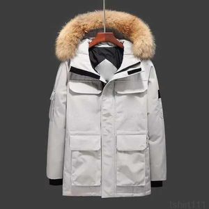 2023 Goose Down Jacket Mens and Womens Mink Fur Collar Pareja Invierno Fashion Outdoor Engrosado Color de diseño personalizado Custom Lppy