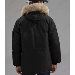 2023 Goose Down Jacket Mens y mujeres Mink Fur Collar Pareja Cubo Invierno Fashion Outdoor engrosado Cálido de diseñador personalizado de diseño personalizado D