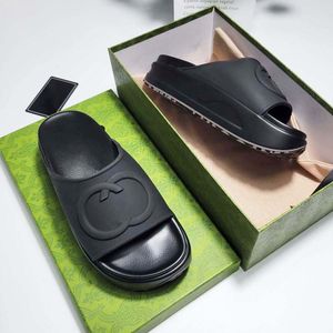 2023 Kleurrijke Dames Platform Mode Sandalen pantoffel geborduurd canvas designer slides slip op slippers meisjes 60mm Canvas bedekte sandalen