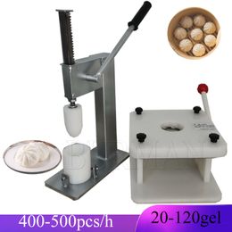 2023 Handbediende roestvrijstalen gestoomde bun maker machine machine handleiding baozi maken vormend