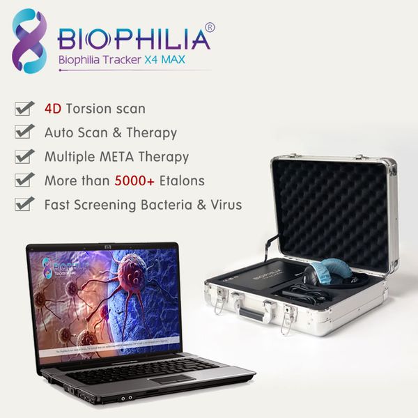 Analyseur de santé quantique NLS, dépistage de la santé, traitement de réparation des cellules corporelles, traqueur de biophilie, détecteur x4