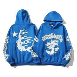 2023 Hellstar Hoodie Mens en Damesontwerper Hell Star Hoodie Sweatshirt Dames Hellstar Shirt American Casual Luidspreker Pants 4996