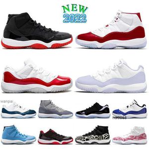 2023 High OG 11S Chaussures de basket-ball pour femmes rétros 11 Jumpman Cherry Concord Bred Rose Gold Low Win comme casquette et robe violet violet roseJORDON JORDAB