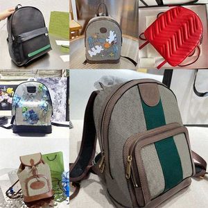 2023 Hoge kwaliteit Designer verschillende stijlen rugzak schoudertassen handtassen mini school lederen canvas tas w5cf# leuk