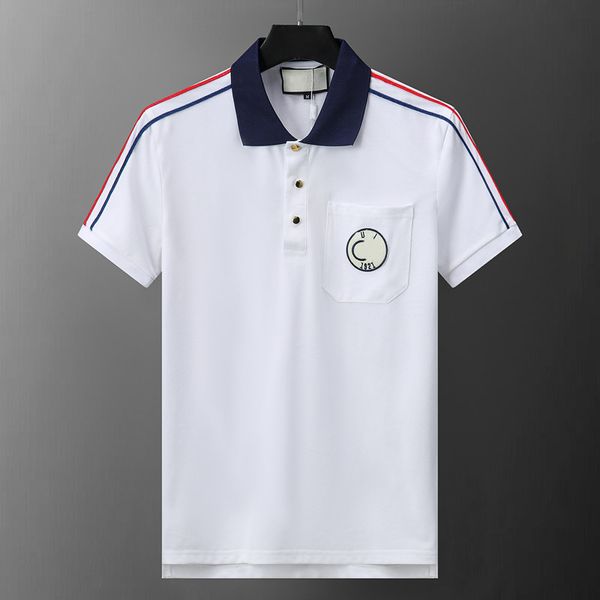 2023 Designers de haute qualité Summer Mens Polos T-shirt Pra Mode Casual Polo Homme Veste à manches courtes T-shirts Sweat-shirt Hommes Sportswear