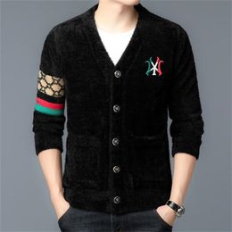 2023 Hoogwaardige Italiaanse heren en dames gebreide trui designer merk jas topkwaliteit pashm gebreide vest vest gebreide lange mouw vestiging mannen casual trui jumpers jumpers