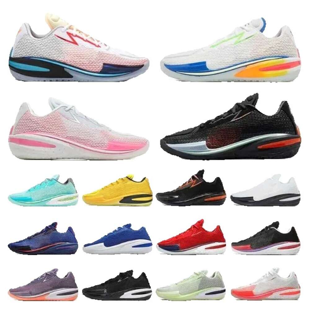 Basketbalschoenen Zoom GT Cut 2 Cuts 1 voor Heren Dames Ghost Hyper Crimson Team USA Denk Roze Zwart Wit Cutsneakers Heren Dames