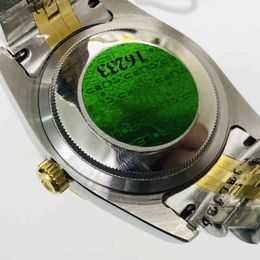 2023 Luxe horloges van hoge kwaliteit Datejust Aaaaa Mechanisch herenhorloge automatisch van familie groene steen tussen bogen