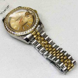 2023 Montres de luxe de haute qualité Datejust Montre mécanique pour hommes Modèle de dent en or automatique pour montres-bracelets