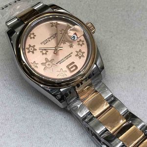 2023 Montres de luxe de haute qualité Datejust Meteorite Ladies Automatique Mens Montre mécanique de famille entièrement automatique Fleur entre les arches 36mm