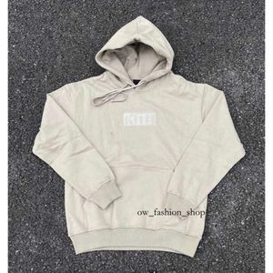 2023 Haute qualité Petite et tendance Marque Kith Box Designer Sweat à capuche brodé Sweat à capuche décontracté pour les couples Pulls surdimensionnés 7wgk 394