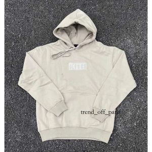 2023 Hoge kwaliteit Kleine en trendy merk Kith Box Designer Hoodie Borduurde hoodie Losse casual hoodie voor koppels oversized pullovers 158 898