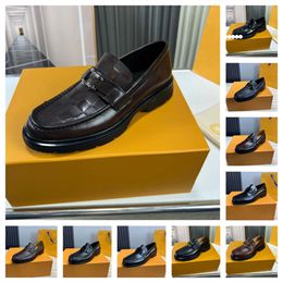 Chaussures d'été de styliste pour hommes, chaussures de marié de haute qualité, avec broderie de coiffeur, chaussures de luxe plates pour fête de marche, 2023