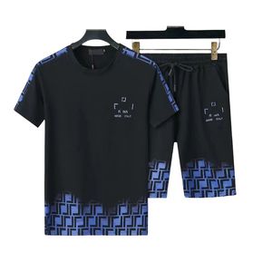 2024 Designers de haute qualité Summer Men Saisses de piste de jogging Jogging MenSuis Suit Pullover Running Sweathirt Man Gard à manches courte Pant