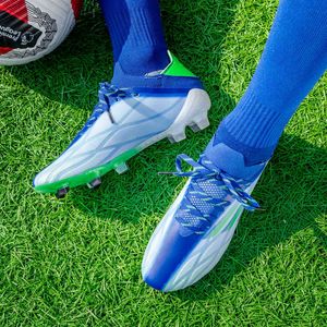2023 Hoge kwaliteit Ultralichtheren Voetbalschoenen Niet -slip Turf Cleats For Kid TF/FG Training Football Boots Chuteira Campo 230814