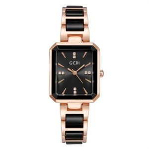 2023 Hoge kwaliteit horloge licht luxe, niche, vierkant mode, waterdicht quartz horloge voor dames