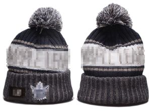 2023 Hockey MAPLE LEAFS Beanie Noord-Amerikaanse Team Side Patch Winter Wol Sport Gebreide Muts Skull Caps Mutsen