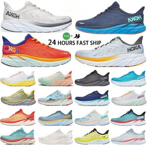 2023 ha One Clifton 8 Running Shoe Athletic Shoes Bondi 8s Carbon X 2 Sneakers Shock Absorbing Road Fashion Mens Dames Top Designer Sneaker Clifton 9 Size 36-45