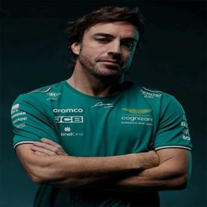 T-shirts de l'équipe Aston Martin F 1, pilote de course espagnol, Fernando Alonso 14 et STROLL 18, t-shirts surdimensionnés RC4, tendance 2023