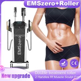 2023 Hot Body Afslanken Emszero Rf Nova-Roller Elektromagnetische Spier Stimuleren Vetverwijdering Building Spier Machine 2 Handvatten