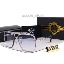 2023 Hot Brand Men Pair Eyewear Women Square UV400 Protective Aviation E E EOBLES LUXE MARCHES DITA AVEC CAS 95527