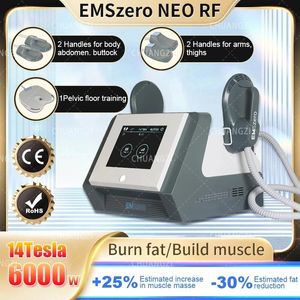 2024 Hot EMSzero Stimulateur musculaire HI-EMT EMS haute intensité 14 Tesla 6000W Sculpt électromagnétique minceur équipement de fitness CE