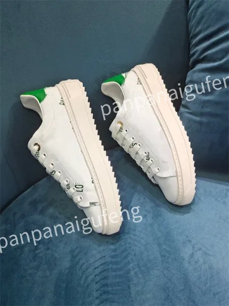 2023 Hot Luxurys diseñador para mujer pequeños zapatos blancos zapatillas de deporte de moda suela gruesa diseño de estilo de aumento señoras zapatos casuales femeninos