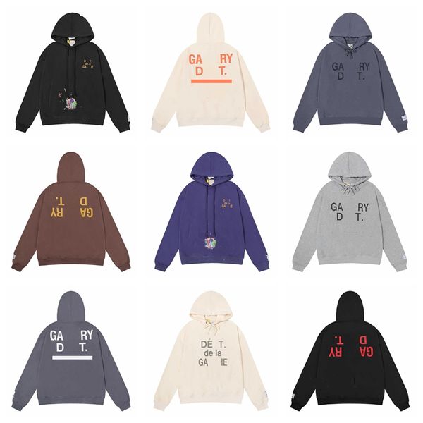 2023 Hot Mens noir sweat à capuche lettre imprimer couples top hommes à capuche femme hoodies lâche plus la taille pull survêtement designer pulls molletonnés mode américaine