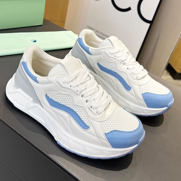 2023 Hot New Luxury Designer Brand Sports Sports Sports Mens Ow Sneakers Men Women White Sneaker Mesh tamaño 36-46 con caja original