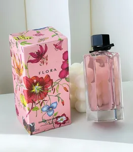 G Flora Fragancia para dama Perfume de lujo de larga duración 100 ml Gorgeous Gardenia Eau De Parfum Calidad superior Hermoso embalaje Hombre Mujer Unisex Spray Colonia Stock