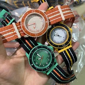 2023 Hotverkopende 42 mm AAA-kwaliteitsdatum Automatische kwarts Watch Pacific Atlantische Noordelijke IJszee, Antarctische Oceaan Plant Ceramics Men's Designer horloges voor mannen en