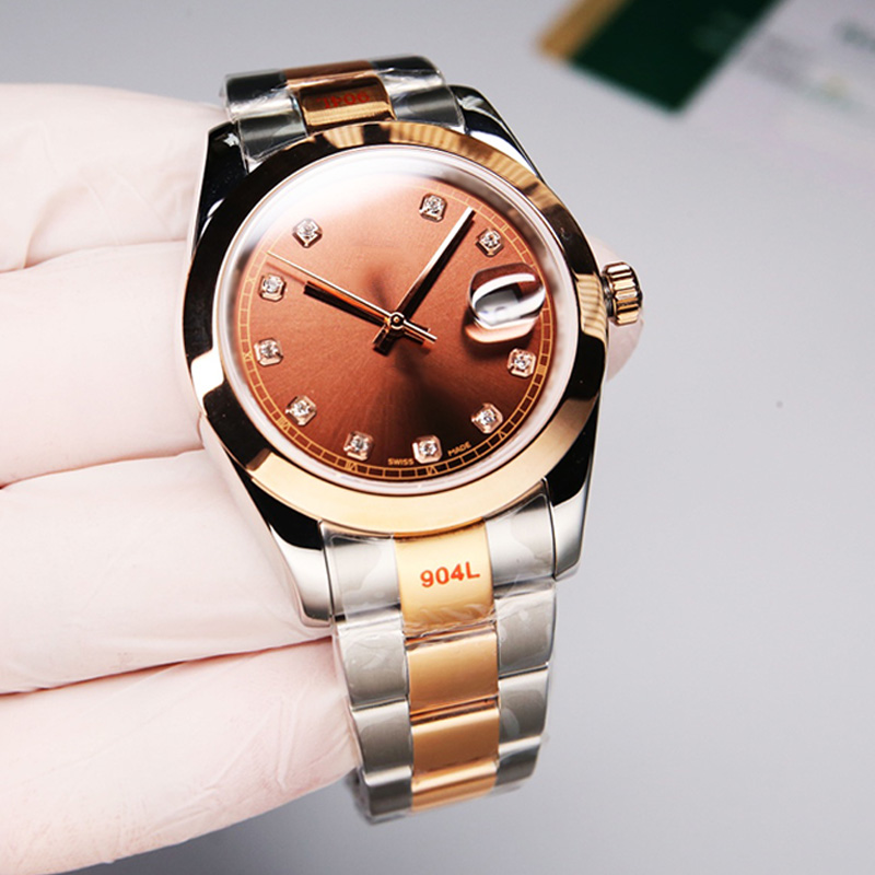 2023 HOT SPRZEDAŻ WYSOKIEJ WYSOKIEJ WYSOKIEJ WYSOKIEJ WYDAJNOŚĆ 41 mm Automatyczne mechaniczne męskie zegarek luksusowy zegarek marki