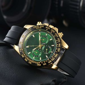 Montre multifonctionnelle à Quartz pour hommes, bande en Silicone, offre spéciale 2023