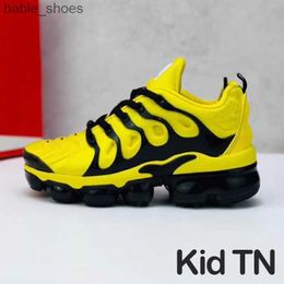 2023 Hot TN Plus Zapatos para niños Niños Niñas Zapatos para correr Mar amarillo Triple Negro Blanco Multicolor Voltaje Púrpura Bumblebee Be True Zapatillas de deporte EUR 25-35