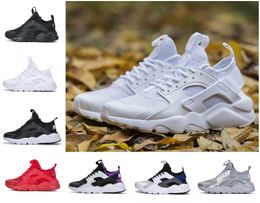 2023 Huarache Casual Shoes 4.0 1.0 Hombres Mujeres Zapato Triple Blanco Negro Rojo Gris huaraches Zapatillas de deporte para hombre Deportes al aire libre Zapatillas de deporte caminar trotar Designer Trainer Runner