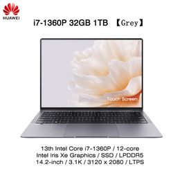 2023 Huawei Mat Ebook X Pro ordinateur portable I7-1360P 16/32 Go 1 / 2TB 13. Note de kern 14,2 Zoll 3,1 K Computer HDR LEBENDIGE LTPS