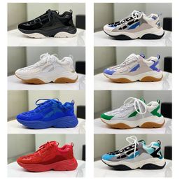 2023 Imiri Shoes Skelet Bones Casual Shoes 21Fw Runway Skel Top Low High- Hombres Mujeres Us11 Baloncesto Running Black White Lace Up Leather Sneakers