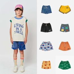 2023 INS BC Summer Boys's 'Casual Western Style Min Cartoon Sports Jeans Shorts pour enfants L2405