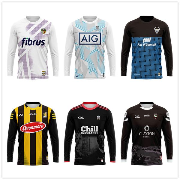 2023 Irlanda GAA Kilkenny Cork Antrim Sligo Home Away Rugby Camisas para hombre Manga larga Ropa deportiva Sudaderas al aire libre