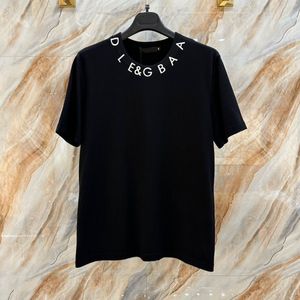 2023 Italia Milán diseñador de moda d g marca camisetas hombres mujer lujo 100% algodón verano casual camisetas ropa suelta movimiento transpirable tops de manga corta