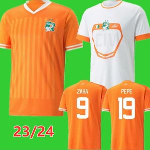 2023 Ivoorkust Voetbalshirts nationaal voetbalteam KESSIE ZAHA 23 24 Ivoorkust Voetbalshirts CORNET spelerversie Heren Uniformen Kindertenues Sokken Volledige sets 888