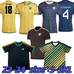 2023 Maillots de football nationaux de la Jamaïque 23/24 BAILEY ANTONIO REID Chemise NICHOLSON MORRISON LOWE Hommes Football Uniforme Taille S-4XL