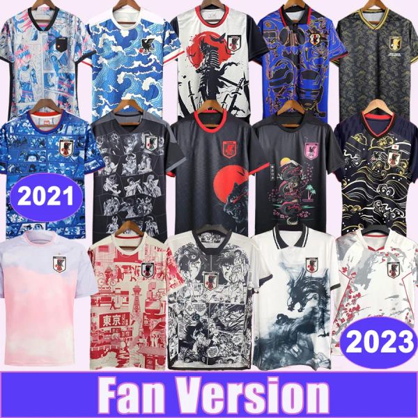 2023 Japón Camisetas de fútbol para hombre Edición especial OSAKO YOSHIDA NAGATOMO SHIBASAKI HARAGUCHI MINAMINO Concepto Versión Edición conjunta Camisetas de fútbol