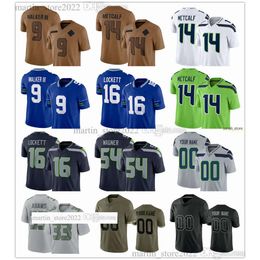 Maillot 2023 12 Fan 80 Steve Largent 96 Cortez Kennedy 7 Geno Smith 67 Charles Cross 56 Jordyn Brooks 21 Devon Witherspoon 2 Drew Lock 4 Michael Dickson 87 Noah Fant