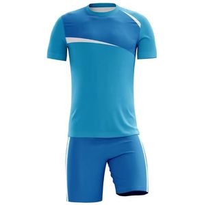 2023 Jersey Soccer Sublimé Jerseys Soccer Custom Dernite Design Football Club Soccer Uniforms Blue Red Orange