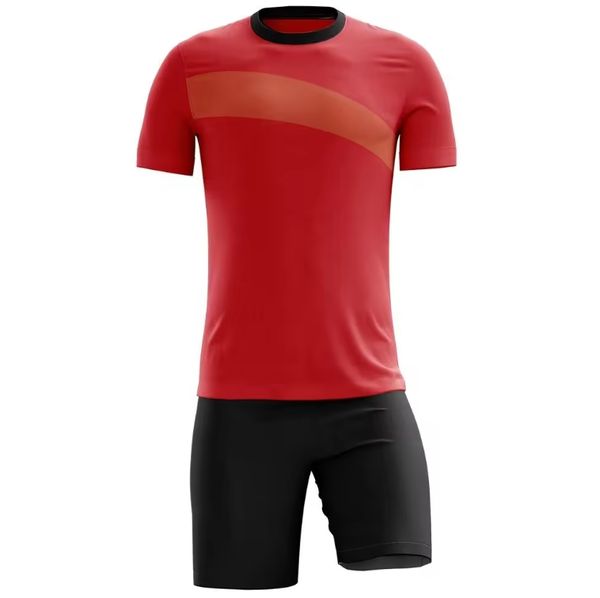 2023 Jersey Soccer Subblimated Football Jerseys Soccer Custom Último diseño de uniformes de fútbol de fútbol Azul Rojo