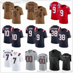 Maillots 2023 12 Tom Brady 56 Andre Tippett 73 John Hannah 11 Drew Bledsoe 38 Rhamondre Stevenson 99 Keion White 5 Jabrill Peppers 36 Kevin Harris 50 Raekwon McMillan