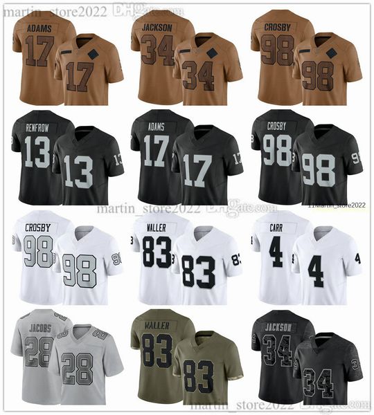 Maillots 2023 9 Tyree Wilson 39 Nate Hobbs 1 Marcus Epps 77 Lyle Alzado 78 Art Shell 81 Tim Brown 82 Al Davis 83 Ted Hendricks 87 Dave Casper 24 Charles Woodson 32 Jack Tatum