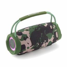 2023 JHL Bluetooth -luidspreker Boombox3 Pro RGB Fabric Art Kolom Draadloze luidspreker Altavoz Bt Luidsprekers Aux USB Radio FM Woofer Caixa de Som Waterdichte IPX4OUTDoor